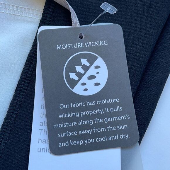 Gottex Moisture Wicking Leggings with Tummy Control and Pocket, LG - Picture 6 of 8